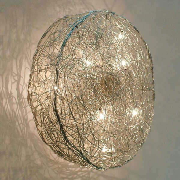 100 cm i diameter -- designer væglampe Rotola