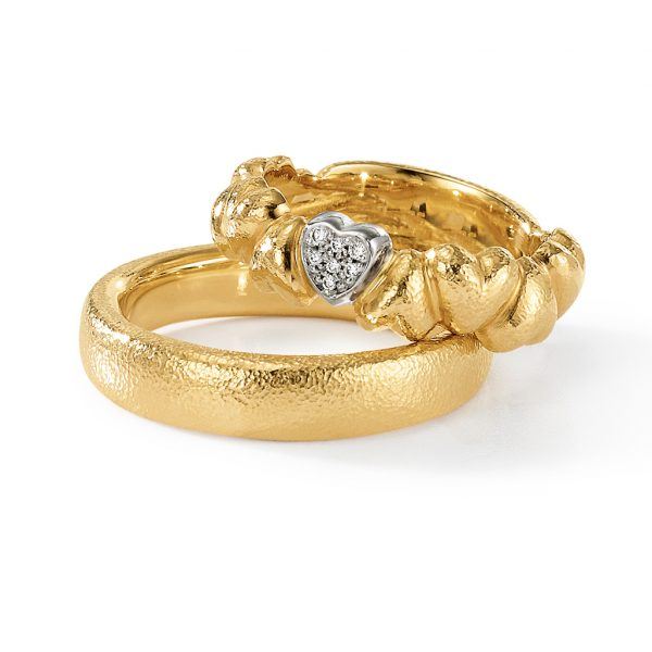 Aagaard 14 kt Heart by Heart ring - R121149130207B Størrelse 54