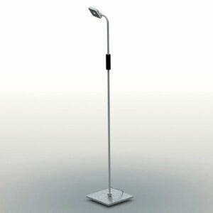 Bopp Move - LED-gulvlampe med batteri, aluminium