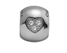 CHRISTINA Sølv Topaz Heart Dream - 630-S64