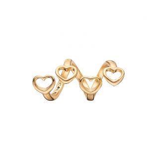 Christina Family hearts charm - 630-G91
