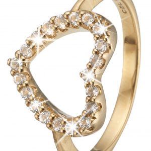 Christina ring Topaz Heart - 3.21B Størrelse 55