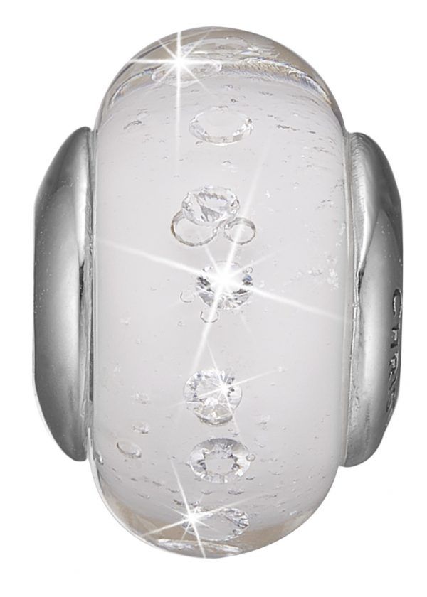 Christina sølv White Topaz Globe - 630-S157