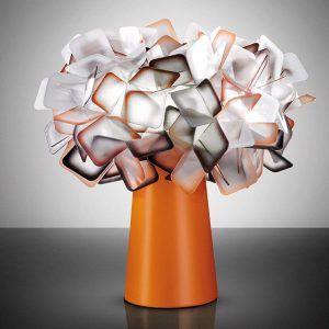 Clizia - designerbordlampe i orange