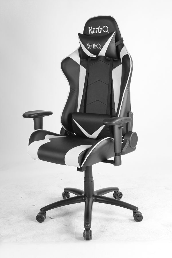Gamer Stol Hvid - NorthQ Nordic Racer
