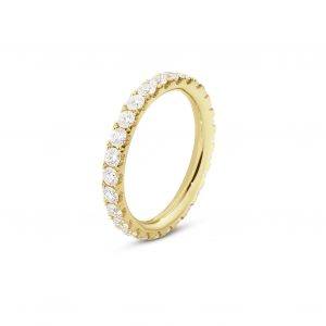 Georg Jensen Aurora ring - 2000044600 18 kt / 0,91 ct 54