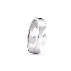 Georg Jensen Fusion ring - 3546000 Hvidguld 54