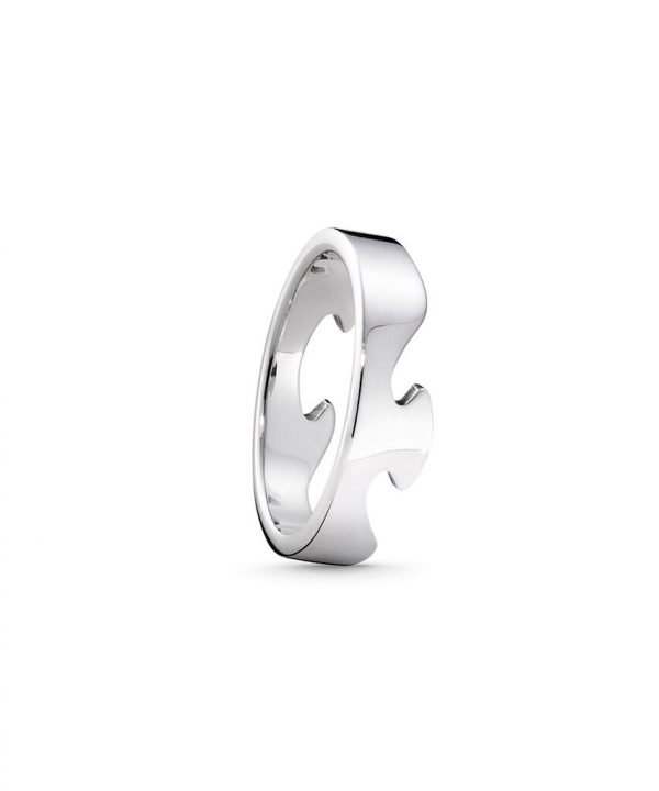 Georg Jensen Fusion ring - 3546000 Hvidguld 54