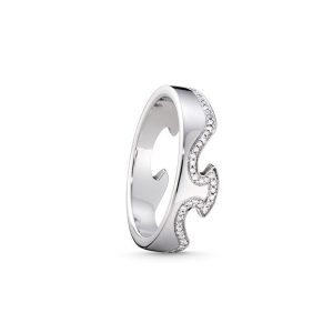 Georg Jensen Fusion ring - 3570860 0,18 ct / hvg 54