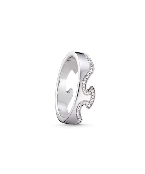 Georg Jensen Fusion ring - 3570860 0,18 ct / hvg 54