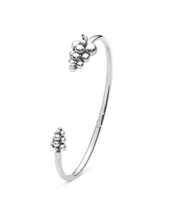 Georg Jensen Grape armring i sølv - 3531285 Sølv Large
