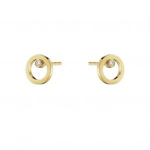 Georg Jensen Halo ørestik 18 kt. guld - 10014062