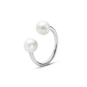 Georg Jensen MOONLIGHT GRAPES ring - 10003420 Sølv/hvid perle 56