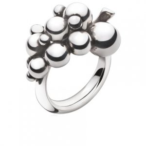 Georg Jensen MOONLIGHT GRAPES ring - 3558680 Ox Sølv 53