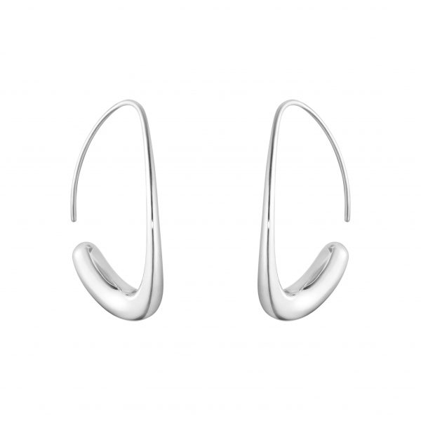 Georg Jensen Open Earhoops sølv - 10016947