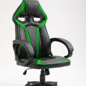 Nordic Basis Gamer Stol - Sort/Grøn