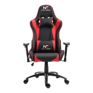 Nordic Gaming Racer Gamer Stol - Rød/Sort