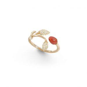 Ole Lynggaard Blooming ring - A2885-701 44 dia ialt 0,18 ct 55