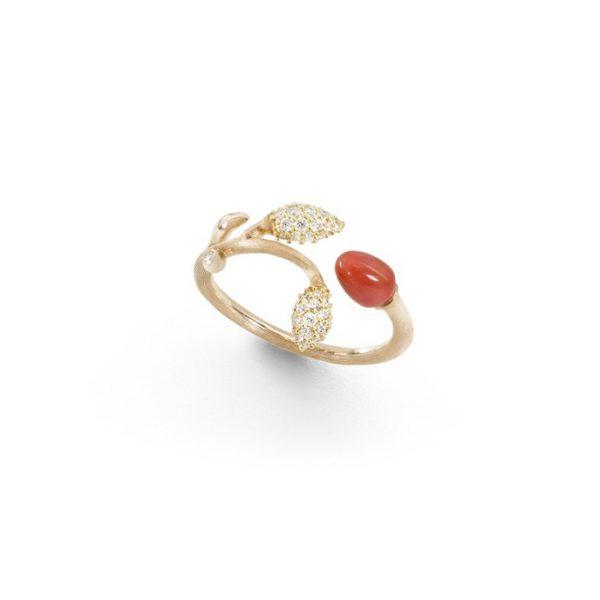 Ole Lynggaard Blooming ring - A2885-701 44 dia ialt 0,18 ct 55
