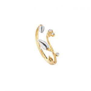 Ole Lynggaard Forest ring - A3023-301 3 brill ialt 0,035 ct 55