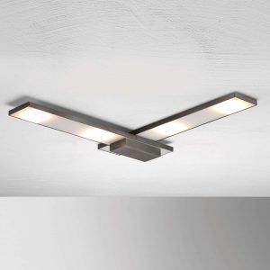 Raffineret LED loftlampe Slight, antracit