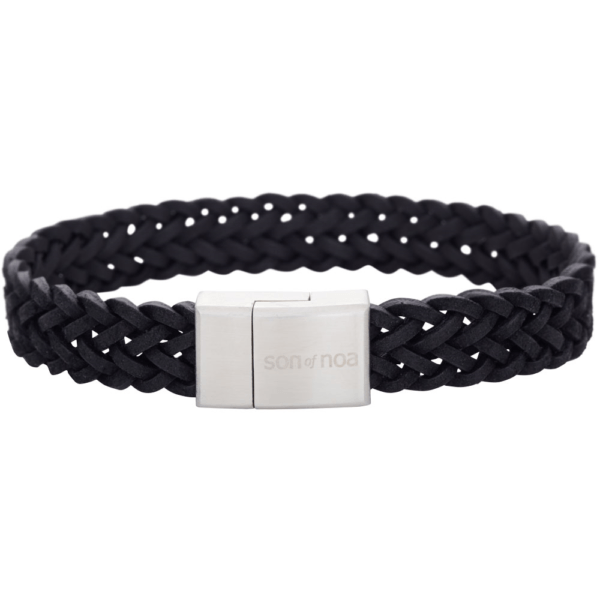 SON Herre armbånd sort kalvelæder - 897 011-BLACK19