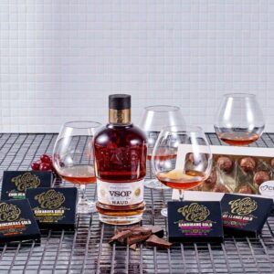Vsop Cognac & Glas Gaveæske