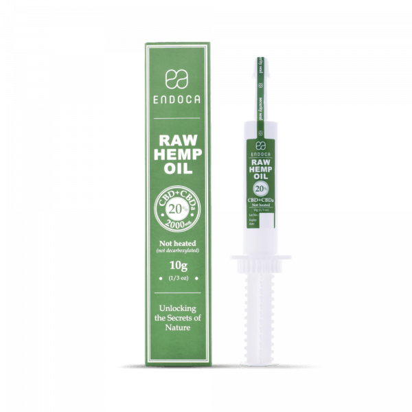 CBD Hampolie Pasta 20% - Raw 2000mg CBD+CBDa