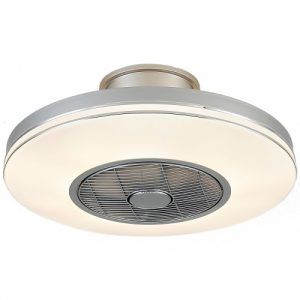 Halo Design ventilator plafond med lys