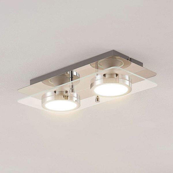 Lindby Gabryl LED-loftlampe, 2 lyskilder