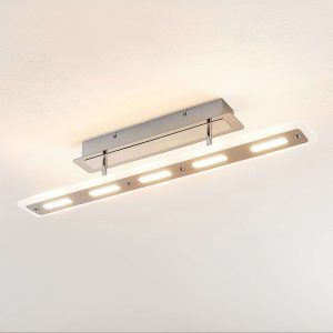 Lindby Lavea LED-loftlampe i krom