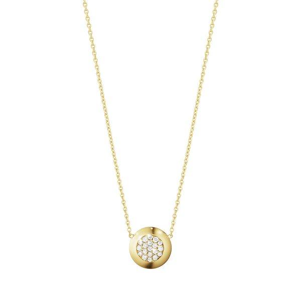 Georg Jensen AURORA halssmykke med diamant - 10002182
