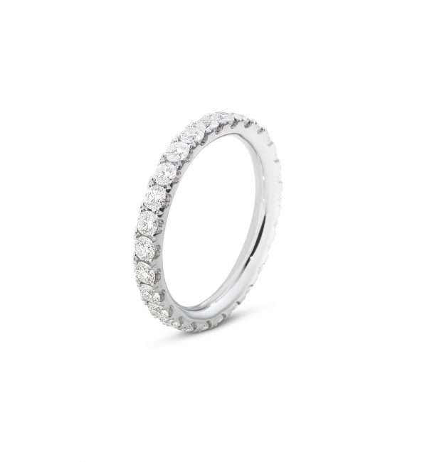 Georg Jensen AURORA ring - 3572780 Hv.g / 0,91ct 54