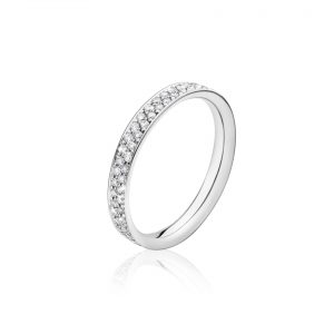 Georg Jensen Magic ring hvidguld - 20000285 hvg/ialt 0,53 ct 54