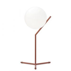 Flos IC Light T1 - Høj Bordlampe - Burgundy
