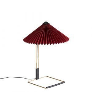 HAY Matin Bordlampe - Small - Oxide Rød