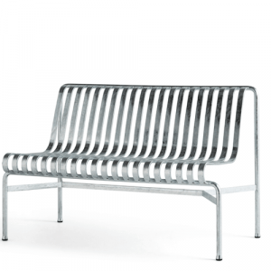 HAY Palissade Dining Bench - Galvaniseret - Uden Arm