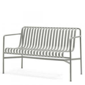 HAY Palissade Dining Bench - Sky Grey