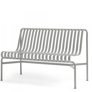 HAY Palissade Dining Bench - Sky Grey - Uden Arm