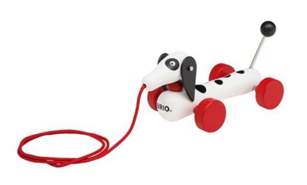 Brio Dachsie, hund, 60 år, Pull along