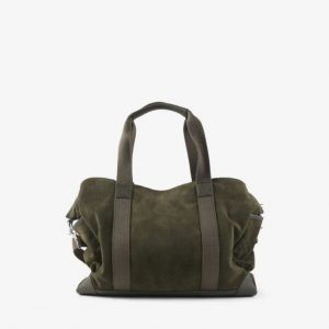 MamaLicious Suede pusletaske Olive Night