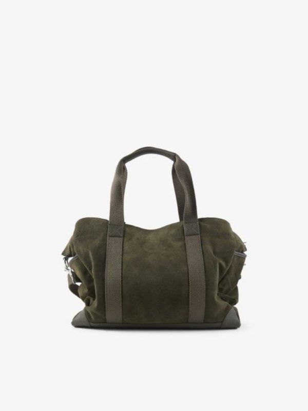 MamaLicious Suede pusletaske Olive Night