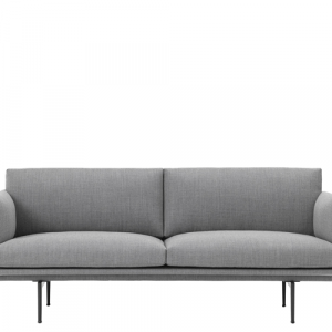 Muuto Outline Sofa - 2-pers. - Fiord 151