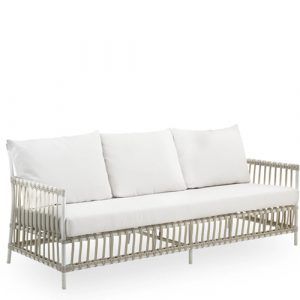 Sika Design Caroline Exterior Sofa - Inkl. Hynder - Hvid