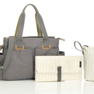 Storksak Shoulder Bag Grey