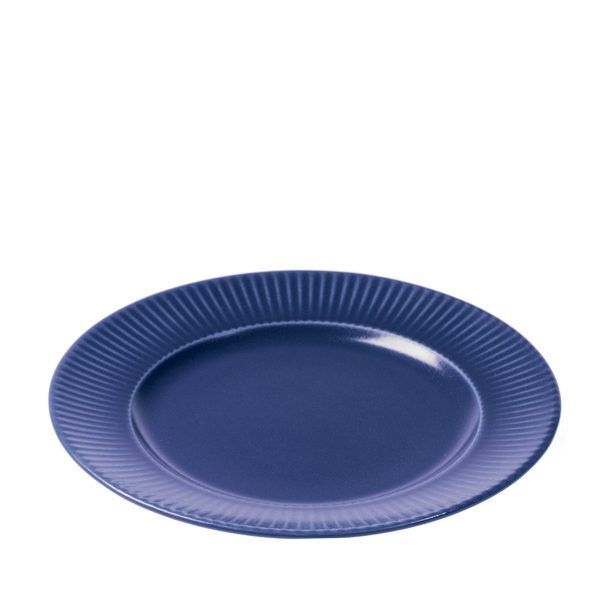 AIDA Groovy frokosttallerken Ø21cm blå stentøj