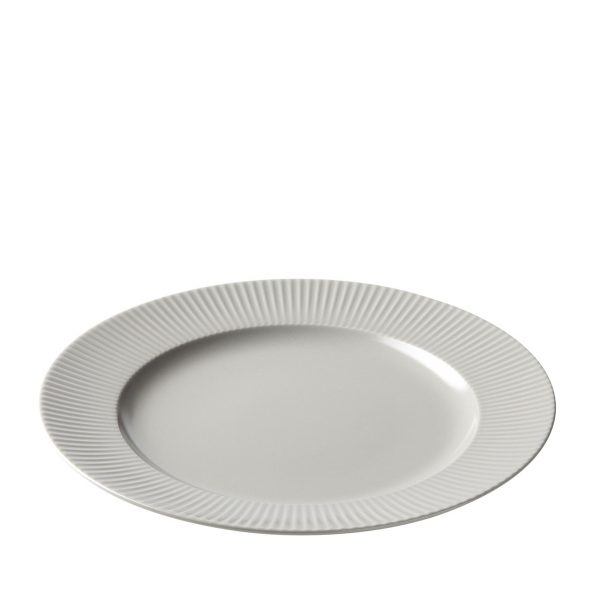 AIDA Groovy middagstallerken Ø27cm grå stentøj