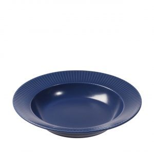 AIDA Groovy suppetallerken Ø21cm blå stentøj