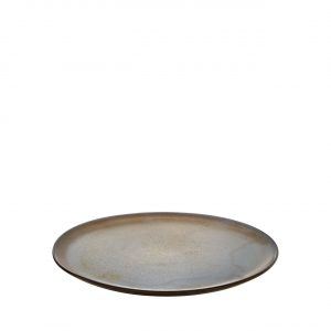 AIDA RAW dessert tallerken Ø 20 cm brun metallic 20 cm