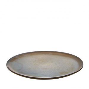 AIDA RAW frokost tallerken Ø 23 cm brun metallic 23 cm